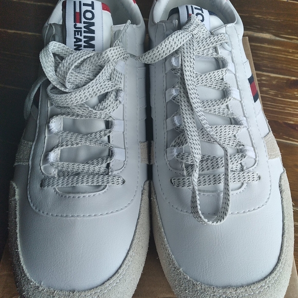 Tommy Hilfiger Jeans White multi  Men's Sneakers - Picture 5 of 9